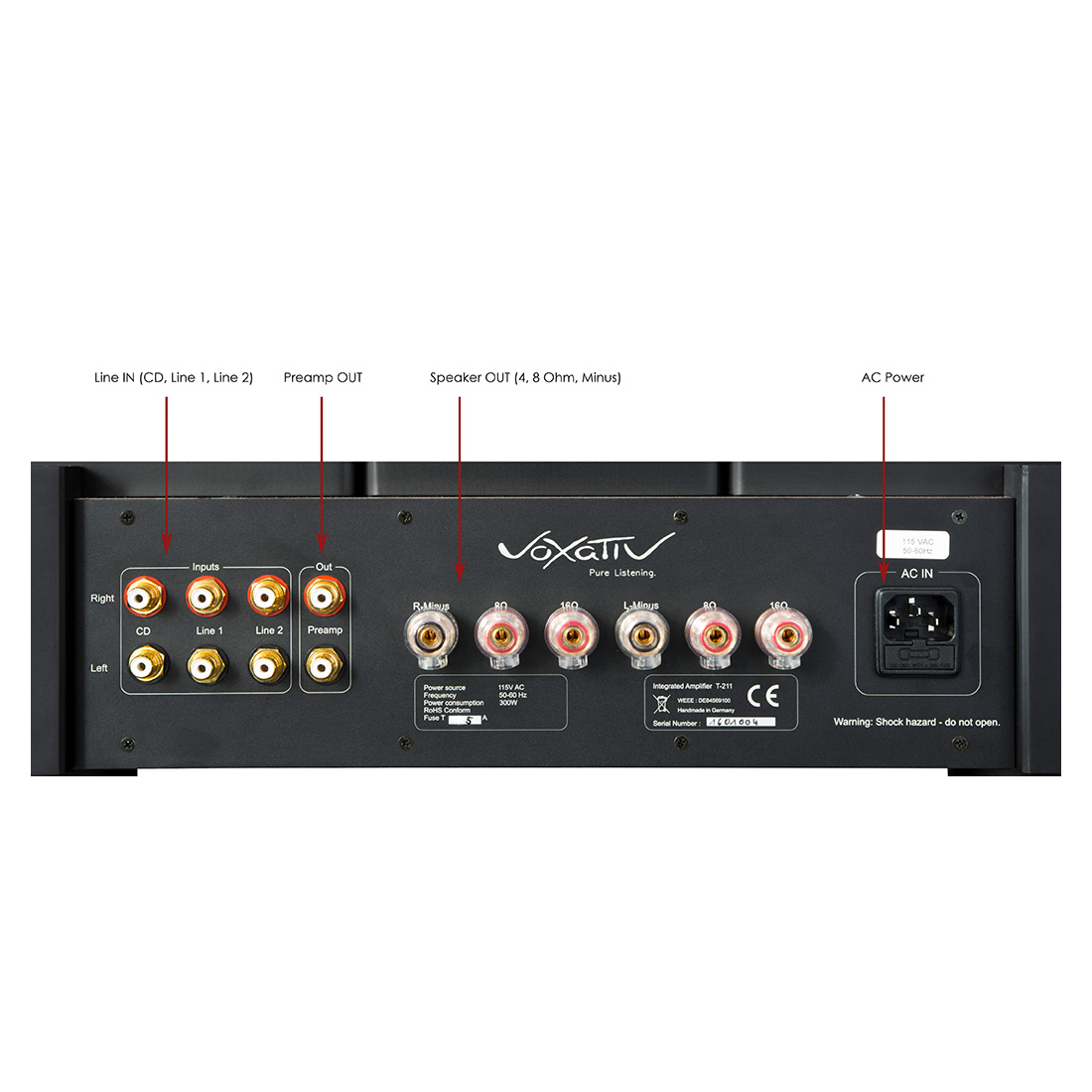 Voxativ Voxativ T-805 INTEGRATED AMPLIFIER